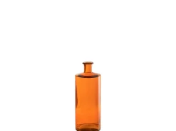 Sale J-Line Botella de vidrio de 15x15x40 cm Rojo
