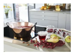 Baumalu Vajilla^Cazuela de cobre para mermelada de 26 cm 3L inducción - ¡Haz tus propias mermeladas como antaño!