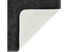 Discount Garden Furniture Charleroi Alfombra peluda antideslizante oscuro 160x230 cm Gris