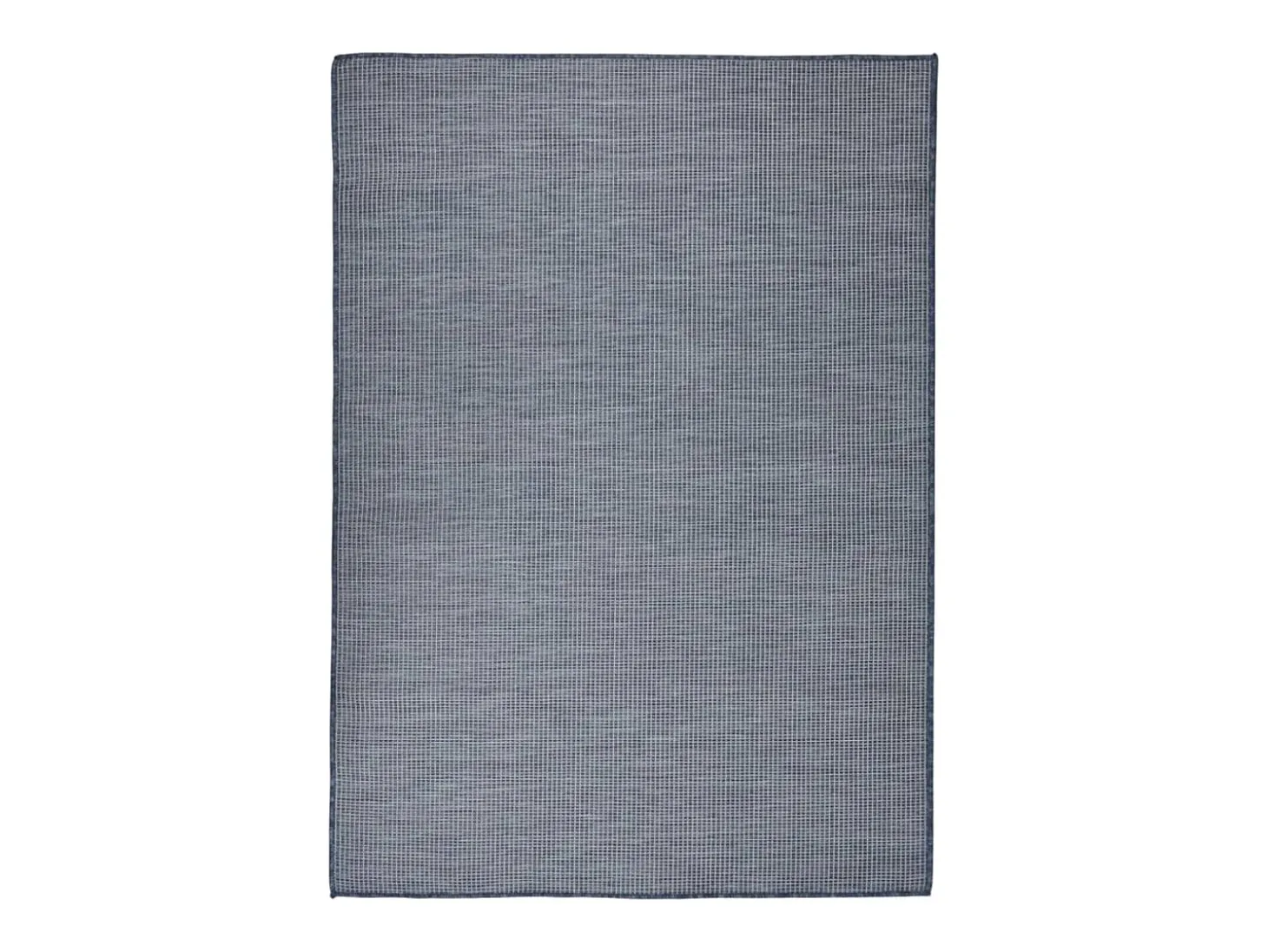 Christiaan Alfombra de exterior de tejido plano azul 200x280 cm