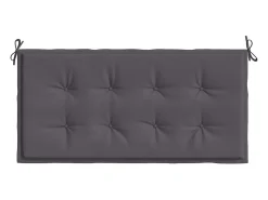 Best Cojín de banco de jardín tela Oxford 100x50x3 cm ES453752 Gris antracita