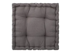 Best Atmosphera Cojín de suelo de estilo geométrico Gris