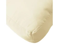 Best Clicnbuy Cojín para sofá de palets tela 70x40x12 cm Crema