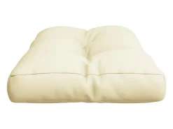 Best Clicnbuy Cojín para sofá de palets tela 70x40x12 cm Crema