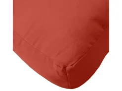 Best Clicnbuy Cojín para sofá de palets tela melange 60x60x10 cm Rojo