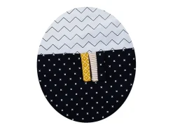 Colcha blanca de algodón para cuna