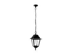 AKUNADECOR Colgante Clasico Para Exterior En Aluminio Spica Ip44 Negro