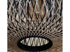 AKUNADECOR Colgante De Bambú Natural Modelo Bamboo Beige