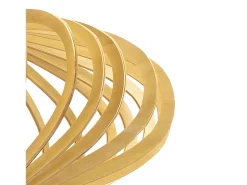 AKUNADECOR Colgante Modelo Sapelli Natural De 1 Luz Beige