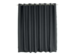 Best ENJOY HOME Cortina opaca de alambre de gran anchura 300 x 240 cm Negro