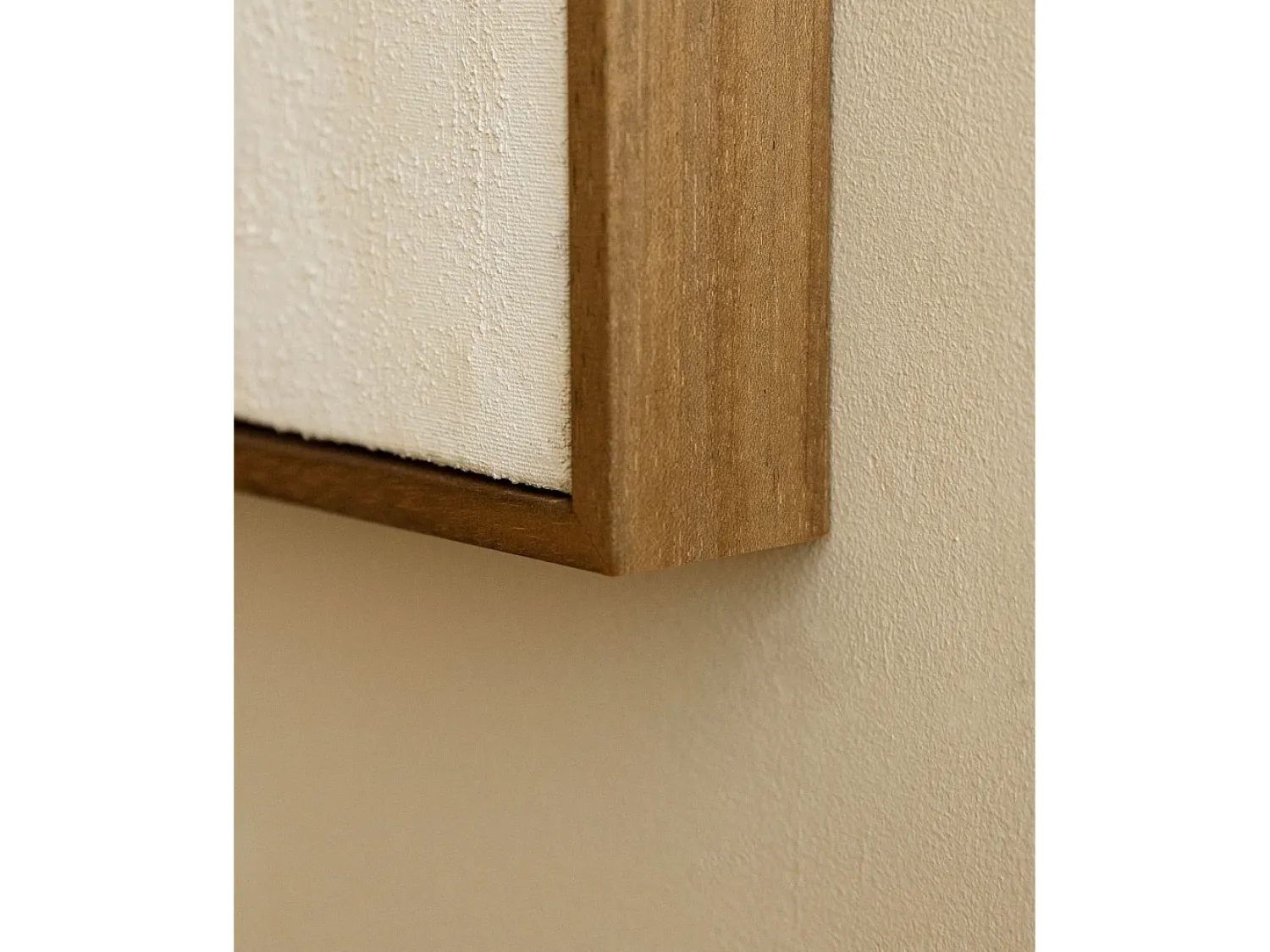 Best DECOWOOD Cuadro decorativo sobre lienzo de algodón con marco de madera marrón claro pintado artesanalmente con pintura al oleo de 100x150cm - PRISMA - Multicolor