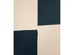 Best DECOWOOD Cuadro decorativo sobre lienzo de algodón con marco de madera marrón claro pintado artesanalmente con pintura al oleo de 100x150cm - PRISMA - Multicolor