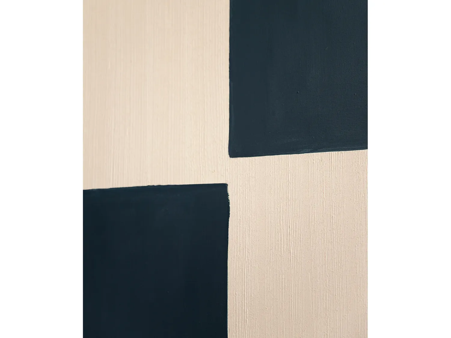 Best DECOWOOD Cuadro decorativo sobre lienzo de algodón con marco de madera marrón claro pintado artesanalmente con pintura al oleo de 100x150cm - PRISMA - Multicolor
