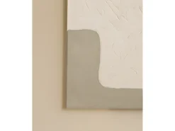 Online DECOWOOD Cuadro decorativo sobre lienzo de algodón pintado artesanalmente con pintura al oleo sin marco de 80x100cm - VARO - Multicolor