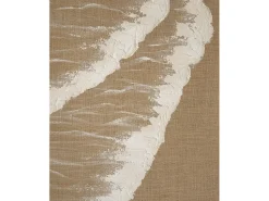 Sale DECOWOOD Cuadro decorativo sobre lienzo de lino pintado artesanalmente con pintura al oleo sin marco de 100x150cm - ADRIANA - Multicolor