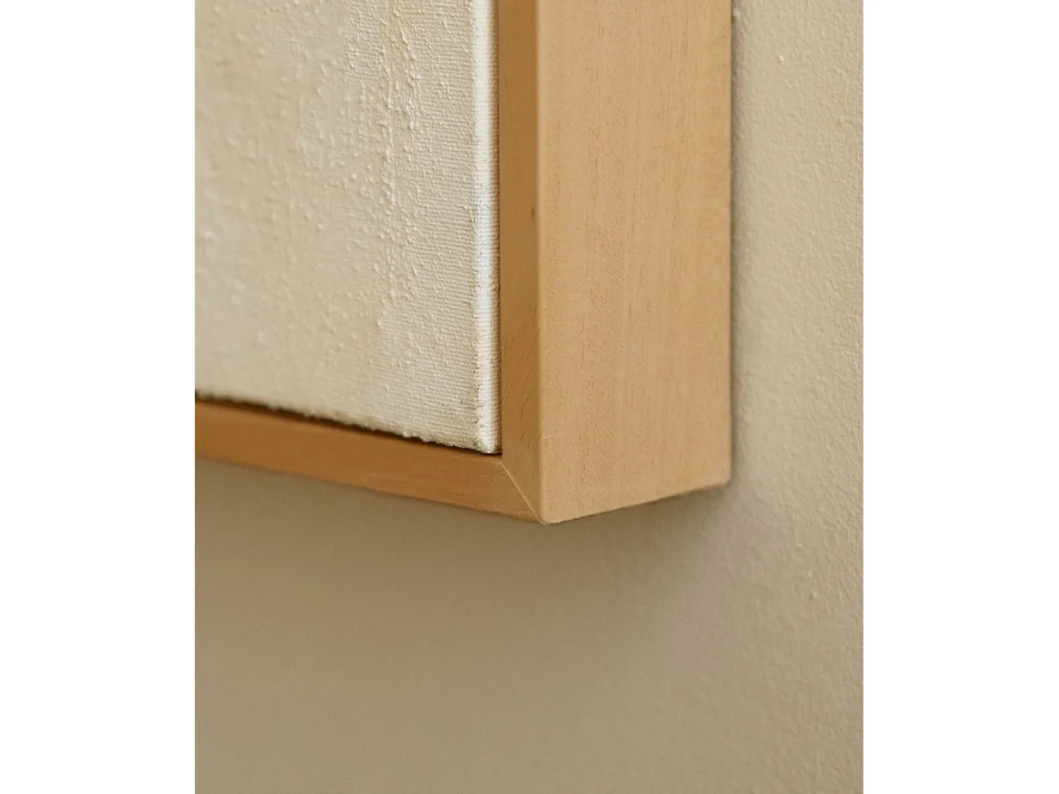 Best DECOWOOD Cuadro decorativo sobre lienzo de algodón con marco de madera negro pintado artesanalmente con pintura al oleo de 60x80cm - TESA - Multicolor