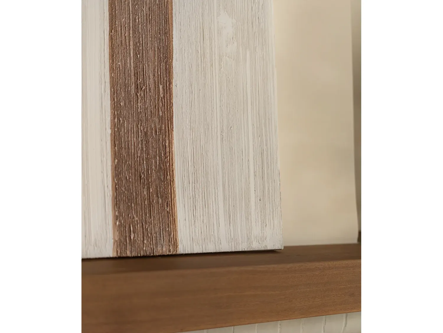 Best DECOWOOD Cuadro decorativo sobre lienzo de algodón con marco de madera negro pintado artesanalmente con pintura al oleo de 60x80cm - TESA - Multicolor