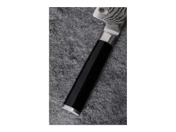 Clearance Cuchillo de cocina Shun Classic de 20 cm con hoja de damasco de 32 capas Negro