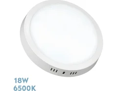 AKUNADECOR Downlight Thulita Redondo, Led 18w 6500k Blanco