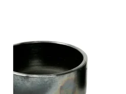 Bazar Bizar Vajilla^El Cuenco Cilíndrico Quemado - - M Negro