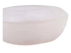 Best Bazar Bizar El Cuenco Resin Organic - Rosa Blanco - L Rosa / Blanco