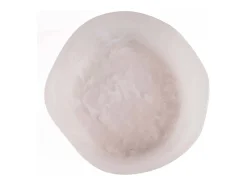 Best Bazar Bizar El Cuenco Resin Organic - Rosa Blanco - L Rosa / Blanco