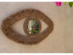 Sale Bazar Bizar El Espejo Raffia Eye - Natural - M Color natural claro