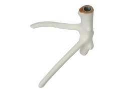 Bazar Bizar Portavelas Y Vela^El Portavelas Triple Twig - Blanco