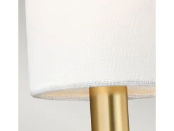 Aplique Para Pared^Elstead Brianna 1 ljus vägglampa, polerad mässing, E14 Camel