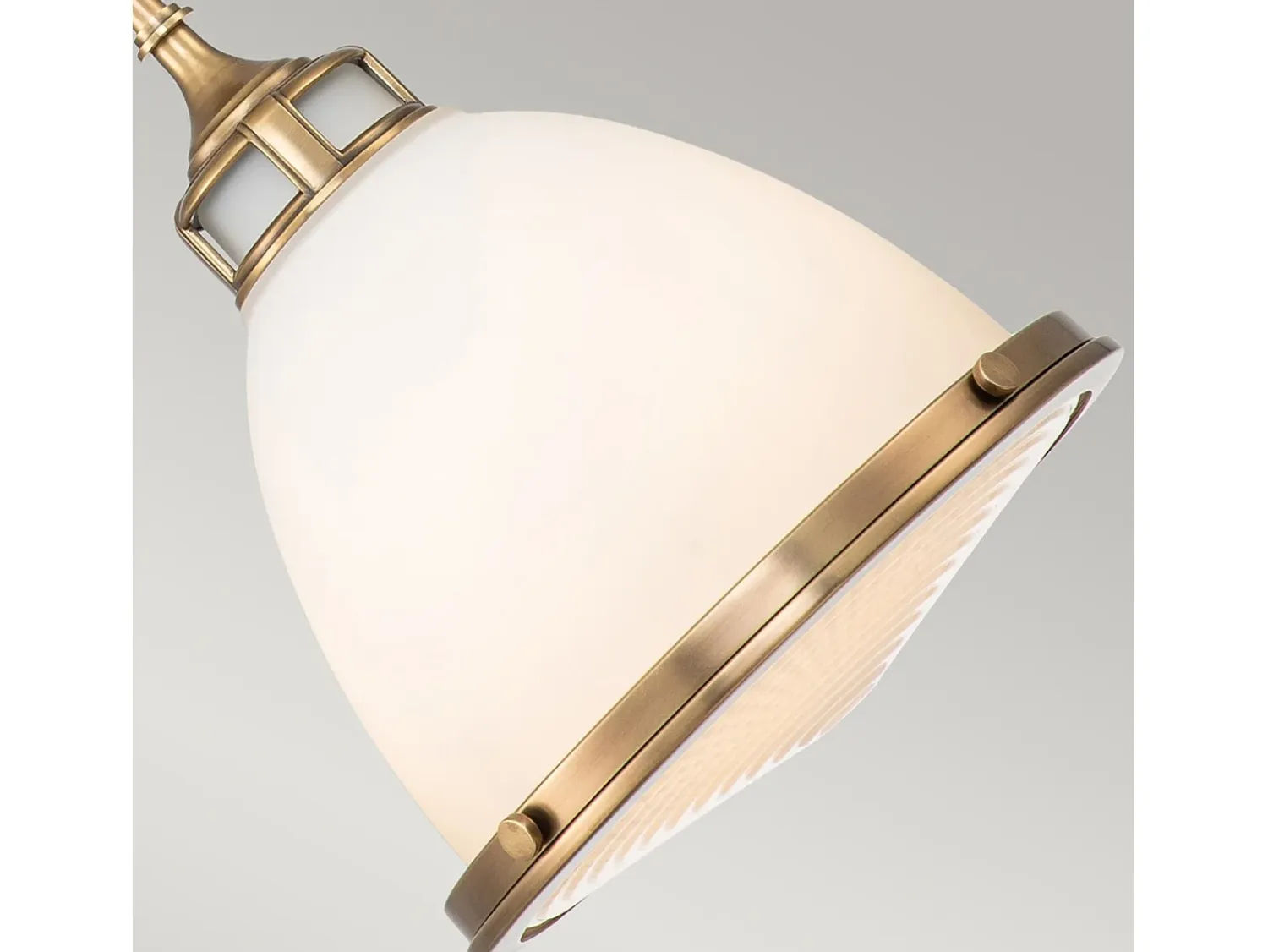 Best Elstead Hinkley Amelia Kupol taklampa Heritage Mässing Camel