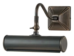 Aplique Para Pared^Elstead Picture Light 1 Ljus Liten Bild Vägg Ljus Mörk Brons, E14 Bronce