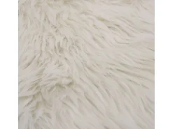 Clearance Garden Furniture Emmett Alfombra de piel de oveja sintética 60x90 cm Blanco
