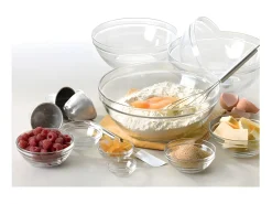 Clearance Duralex Ensaladera transparente apilable de vidrio templado resistente a los golpes - Lys 17cm 97cl