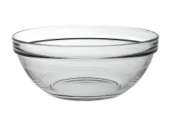 Clearance Duralex Ensaladera transparente apilable de vidrio templado resistente a los golpes - Lys 17cm 97cl