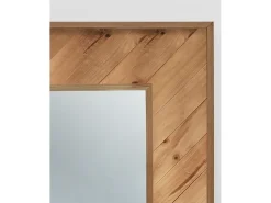 Sale DECOWOOD Espejo de madera maciza en tono roble oscuro de 163x84cm - VILLA - Multicolor