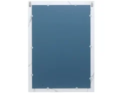 Espejo de pared MCW-L86, aspecto mármol blanco