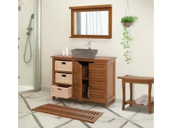 MCW Espejo De Pared|Espejo^Espejo de pared -M87 Marru00f3n