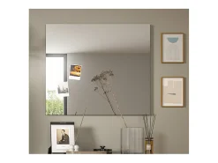 ebuy24 Espejo De Pared|Espejo^Espejo salsa alto brillo. Blanco