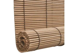 Best Estor enrollable de bambú marrón 120x160 cm Marru00f3n