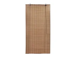 Best Estor enrollable de bambú marrón 120x160 cm Marru00f3n