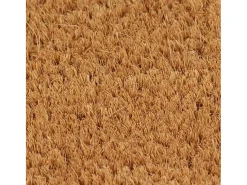 Felpudo de fibra de coco natural 90x150 cm ES439675 Marru00f3n
