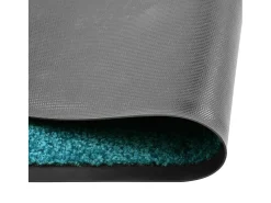 Outlet Felpudo lavable cian 40x60 cm ES466668 Azul