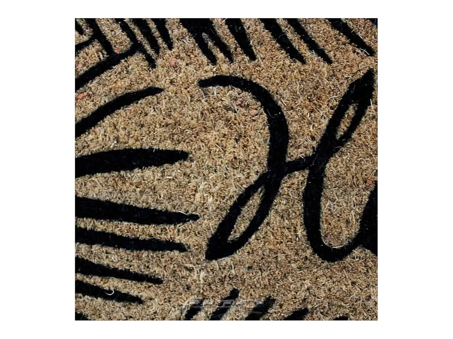 Douceur d'intérieur Felpudo Rectangular "Hello" Marru00f3n