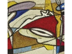 Felpudo 50x75 tejido estampado abstracto STEADY multicolor