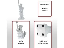 MCW Estatua^Figura decorativa Estatua de la Libertad Blanco