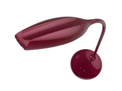 AKUNADECOR Lámpara De Mesa^Flexo 7w Intensidad Regulable Modelo Turmalita Rojo