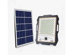 AHD Iluminación Exterior^Foco solar LED con cámara wi-fi de 300W, panel solar de 3000 lúmenes Conspicio L Multicolor