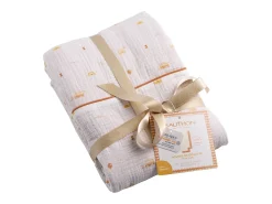 Funda nórdica 100x135cm y funda de almohada algodón blanco