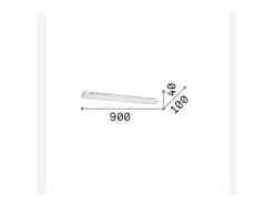 Online Ideal Lux BALANCE Aplique LED Integrado 3100Lm 3000K Blanco
