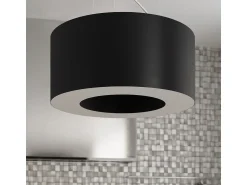 Best Sollux Lighting Lampada a Sospensione Cilindrica Nera 70cm E27 Lámpara colgante cilíndrica Negra 70cm E27 Negro